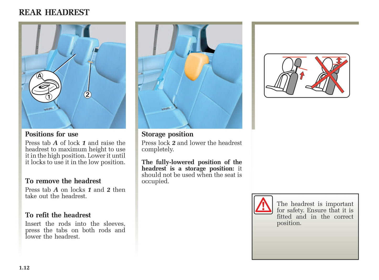 2005-2006 Renault Modus Owner's Manual | English