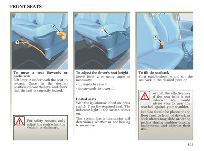 2005-2006 Renault Modus Owner's Manual | English