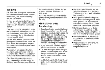 2010-2015 Chevrolet Orlando Gebruikershandleiding | Nederlands