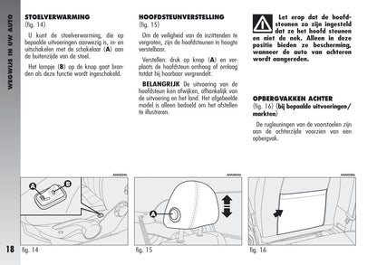 2003-2010 Alfa Romeo GT Bedienungsanleitung | Niederländisch