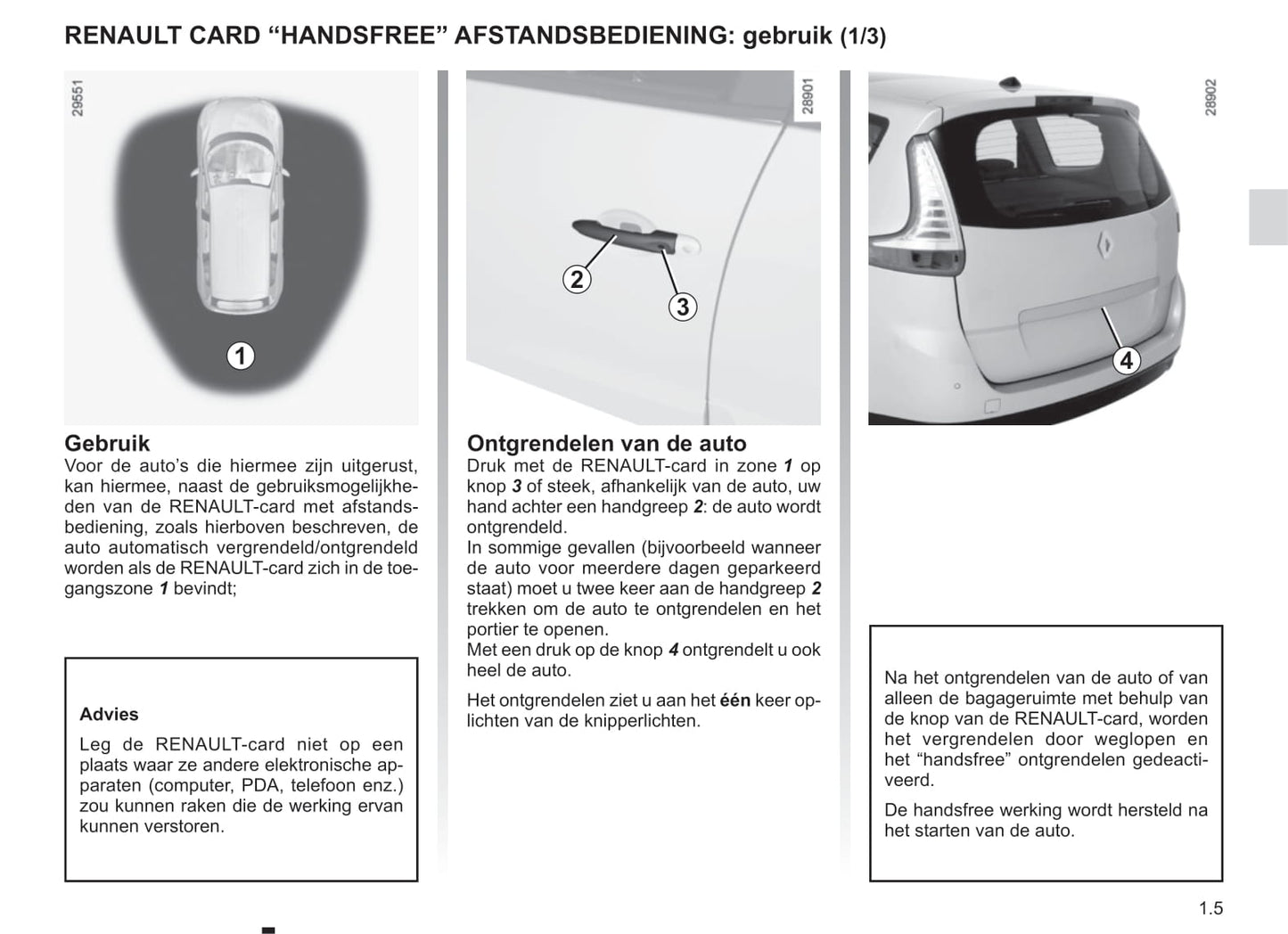 2013-2016 Renault Scenic Manuel du propriétaire | Néerlandais