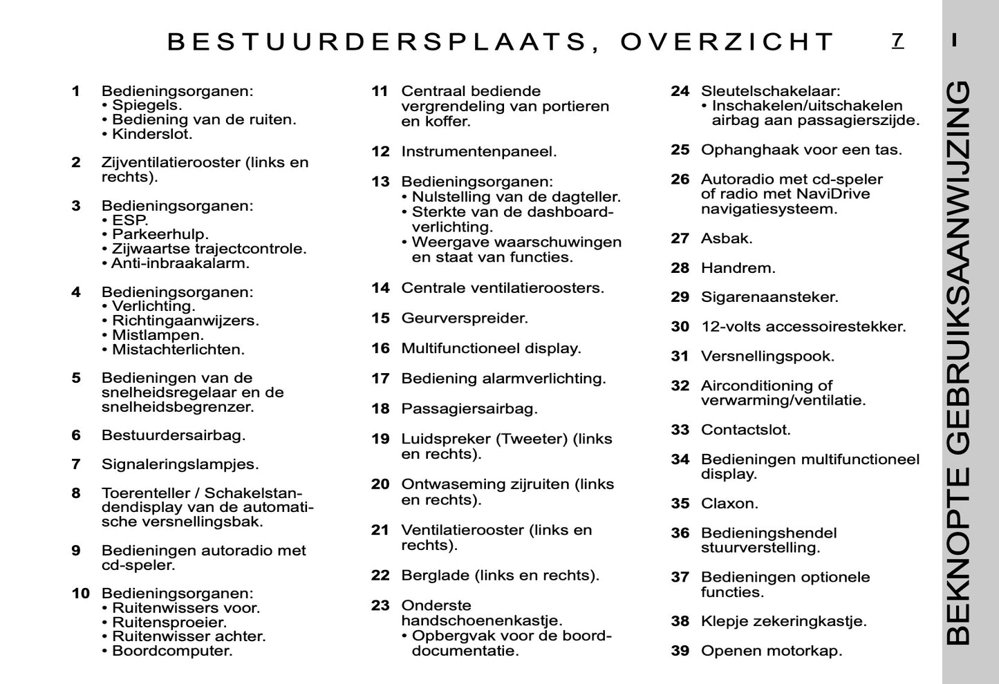 2005-2006 Citroën C4 Gebruikershandleiding | Nederlands