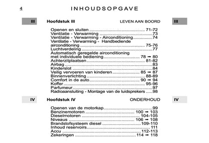 2005-2006 Citroën C4 Gebruikershandleiding | Nederlands