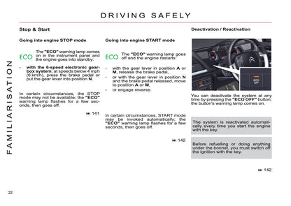 2012-2014 Citroën C5 Bedienungsanleitung | Englisch