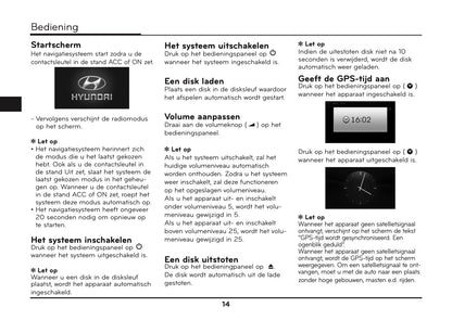 Hyundai ix35 Audio en Navigatiesysteem Handleiding 2010