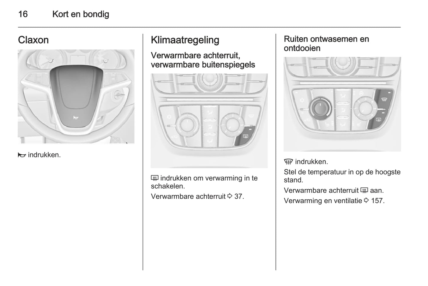 2015-2016 Opel Astra Manuel du propriétaire | Néerlandais