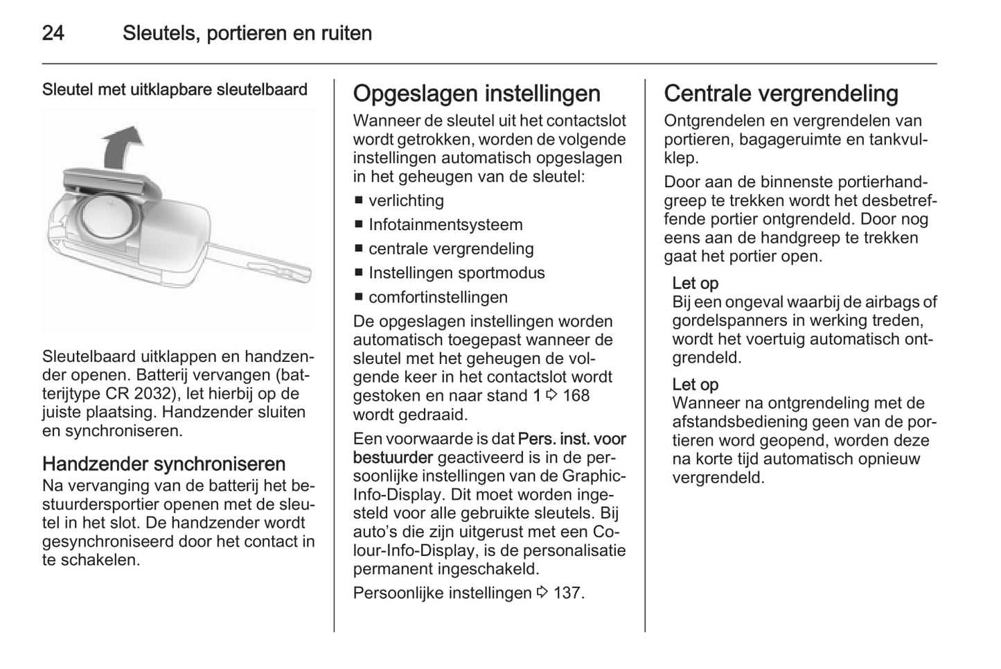 2015-2016 Opel Astra Manuel du propriétaire | Néerlandais