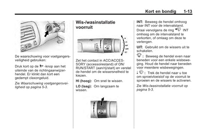 2013 Chevrolet Volt Gebruikershandleiding | Nederlands