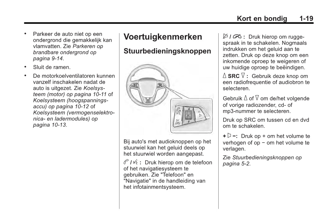 2013 Chevrolet Volt Gebruikershandleiding | Nederlands