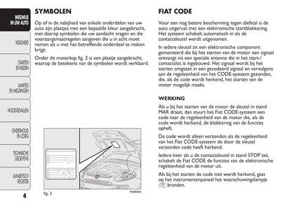 2012-2015 Abarth Punto Bedienungsanleitung | Niederländisch