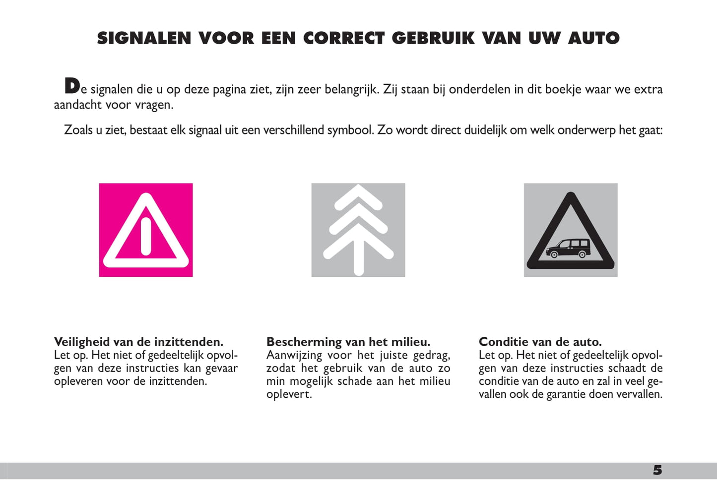 2009-2010 Fiat Doblò Gebruikershandleiding | Nederlands