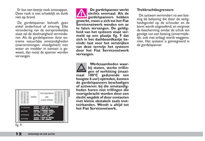 2009-2010 Fiat Doblò Gebruikershandleiding | Nederlands