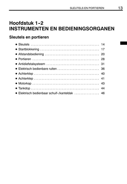 2004-2007 Toyota Corolla Gebruikershandleiding | Nederlands