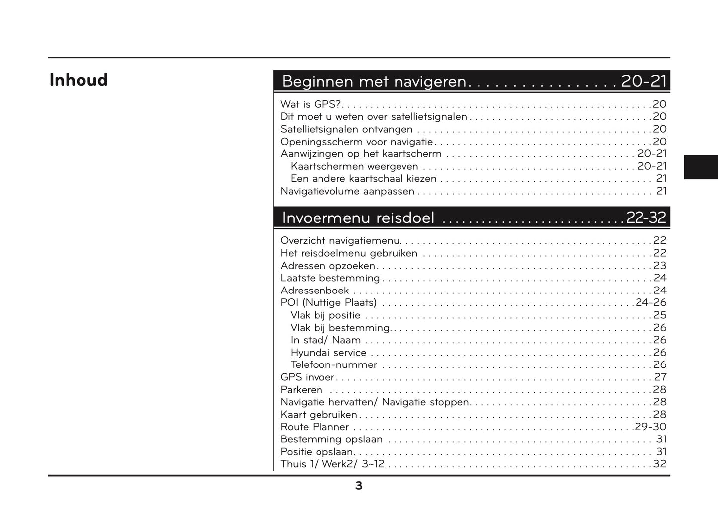 Hyundai ix20 Audio en Navigatiesysteem Handleiding 2010 - 2015