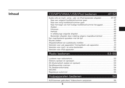 Hyundai ix20 Audio en Navigatiesysteem Handleiding 2010 - 2015