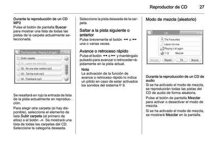 Opel Zafira Manual de infoentretenimiento 2008 - 2011