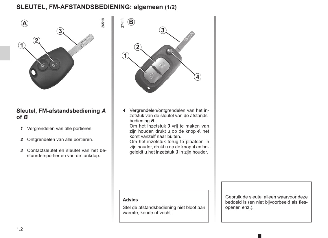 2012-2013 Renault Wind Gebruikershandleiding | Nederlands