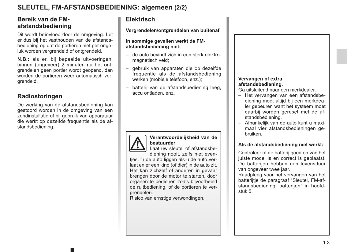 2012-2013 Renault Wind Gebruikershandleiding | Nederlands