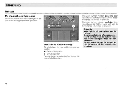 1996-2004 Volkswagen Caddy Gebruikershandleiding | Nederlands