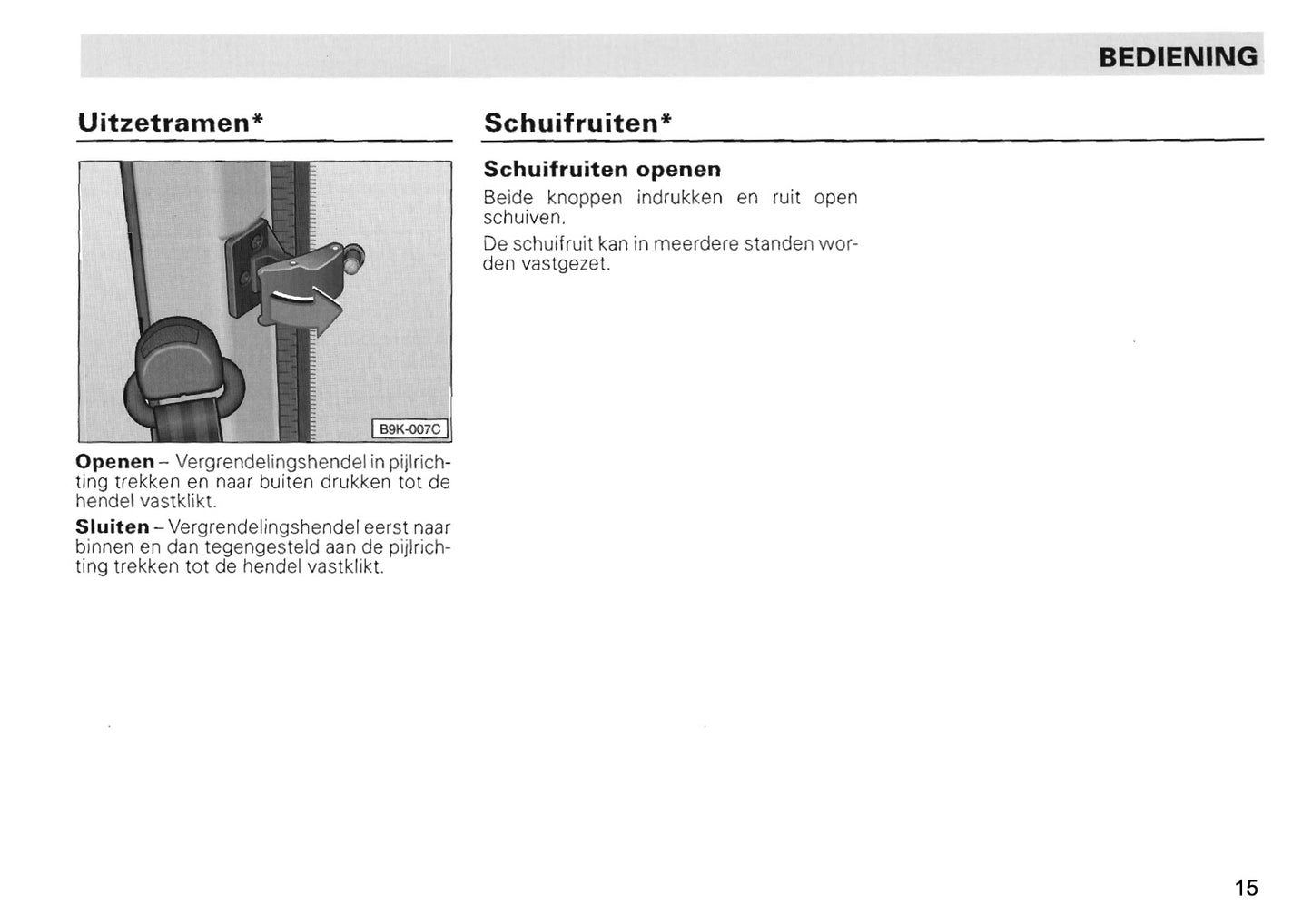 1996-2004 Volkswagen Caddy Gebruikershandleiding | Nederlands