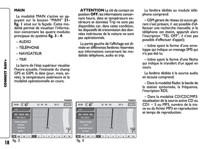 Fiat Panda CONNECT Nav+ Guide d'utilisation 2009 - 2013