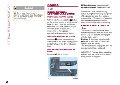 2015-2016 Fiat 500L Owner's Manual | English