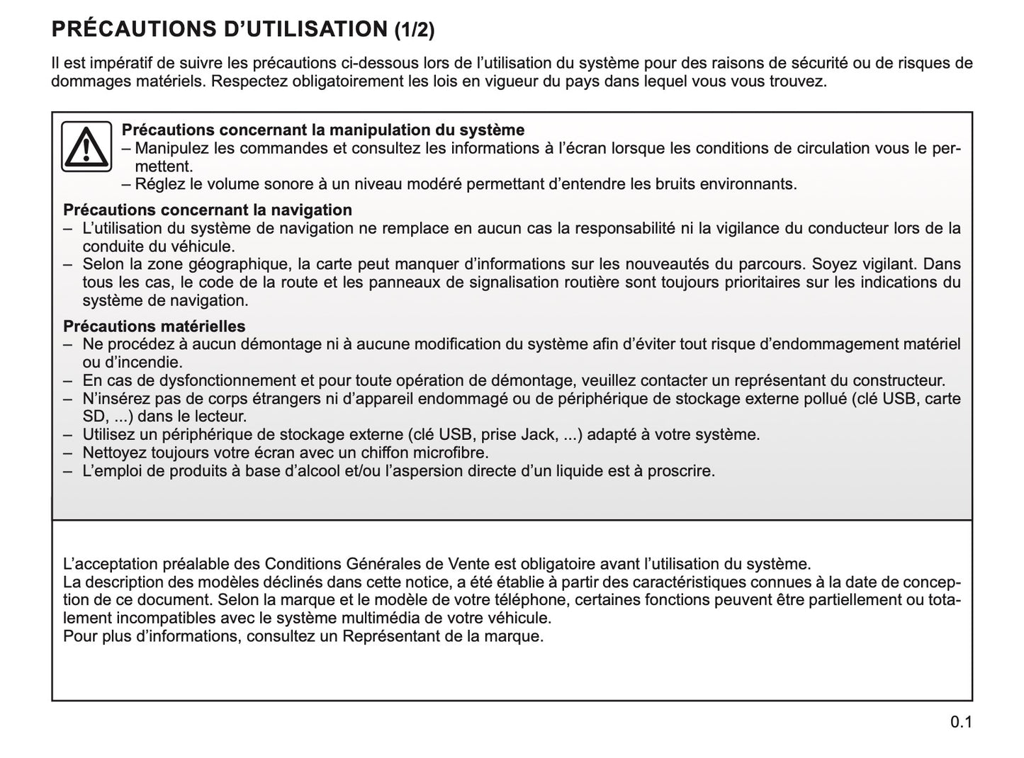 Renault Easy Link Guide d'utilisation 2019 - 2020