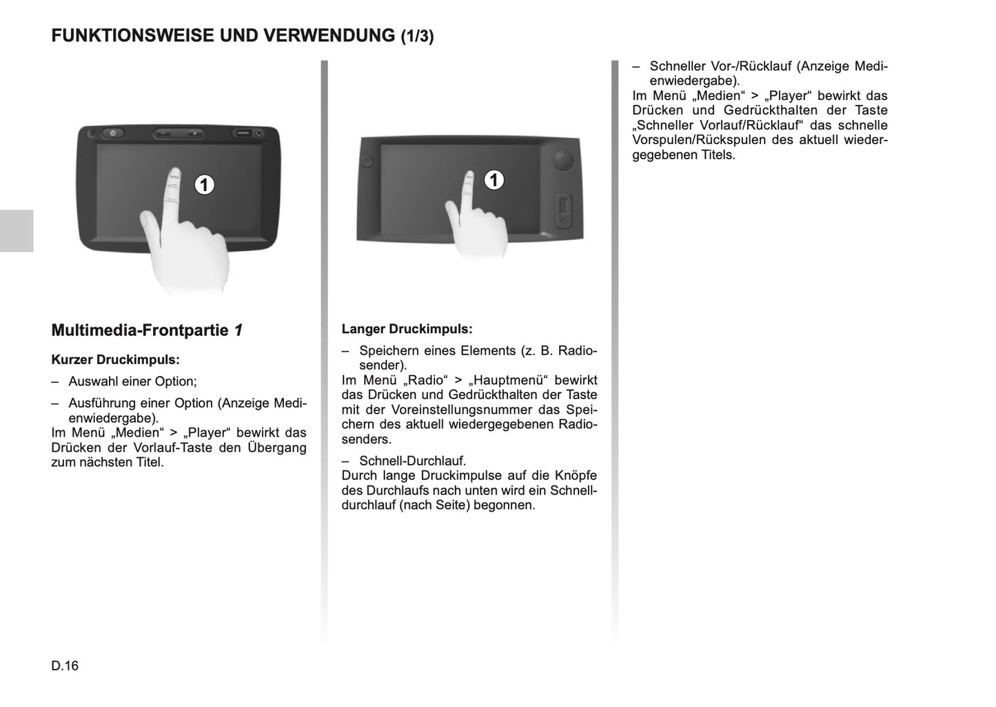 Renault Media-Nav Evolution  Bedienungsanleitung 2018