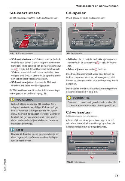 Audi Radio Concert Handleiding 2016