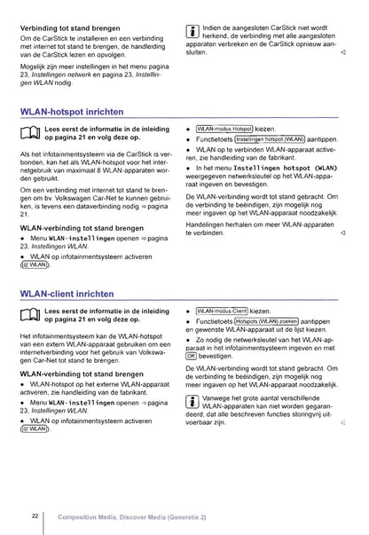 Volkswagen Composition Media, Discover Media (Generatie 2) Handleiding 2015