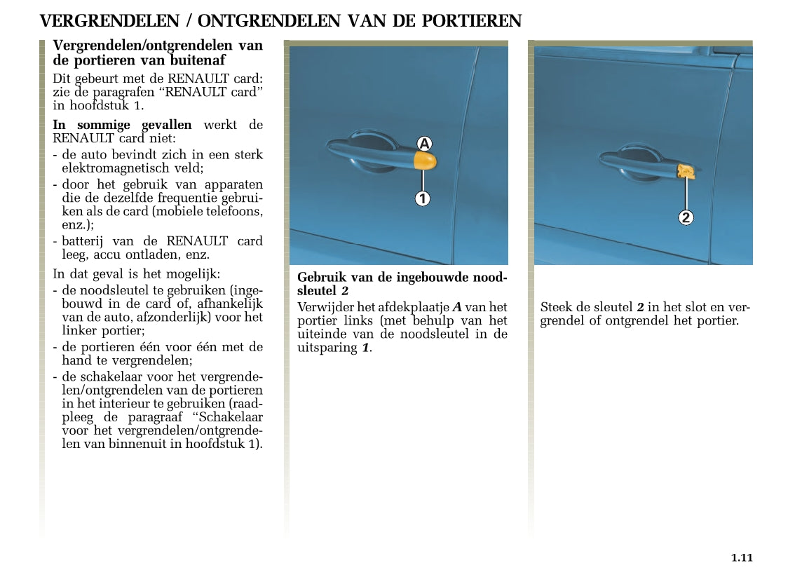 2002-2006 Renault Espace Manuel du propriétaire | Néerlandais