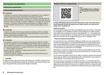 Skoda Admunsen & Bolero Manual de Instrucciones 2014 - 2018