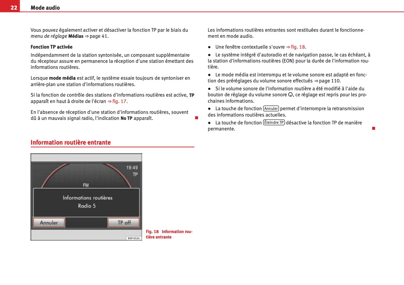 Seat Media System 2.2 Guide d’instructions