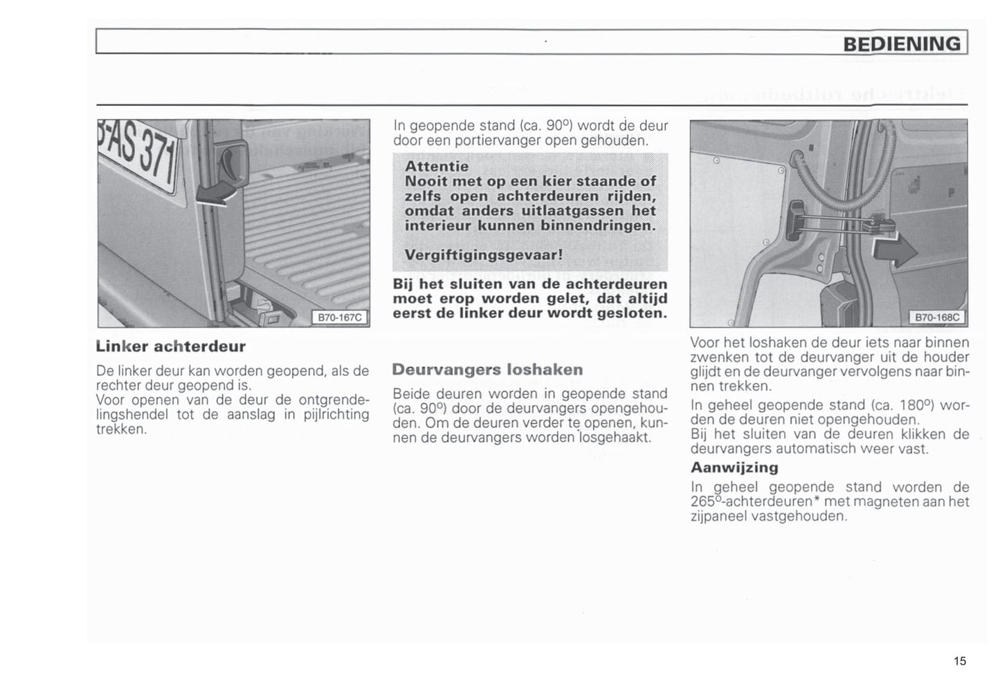 1990-2003 Volkswagen Caravelle/Multivan/Transporter Owner's Manual | Dutch