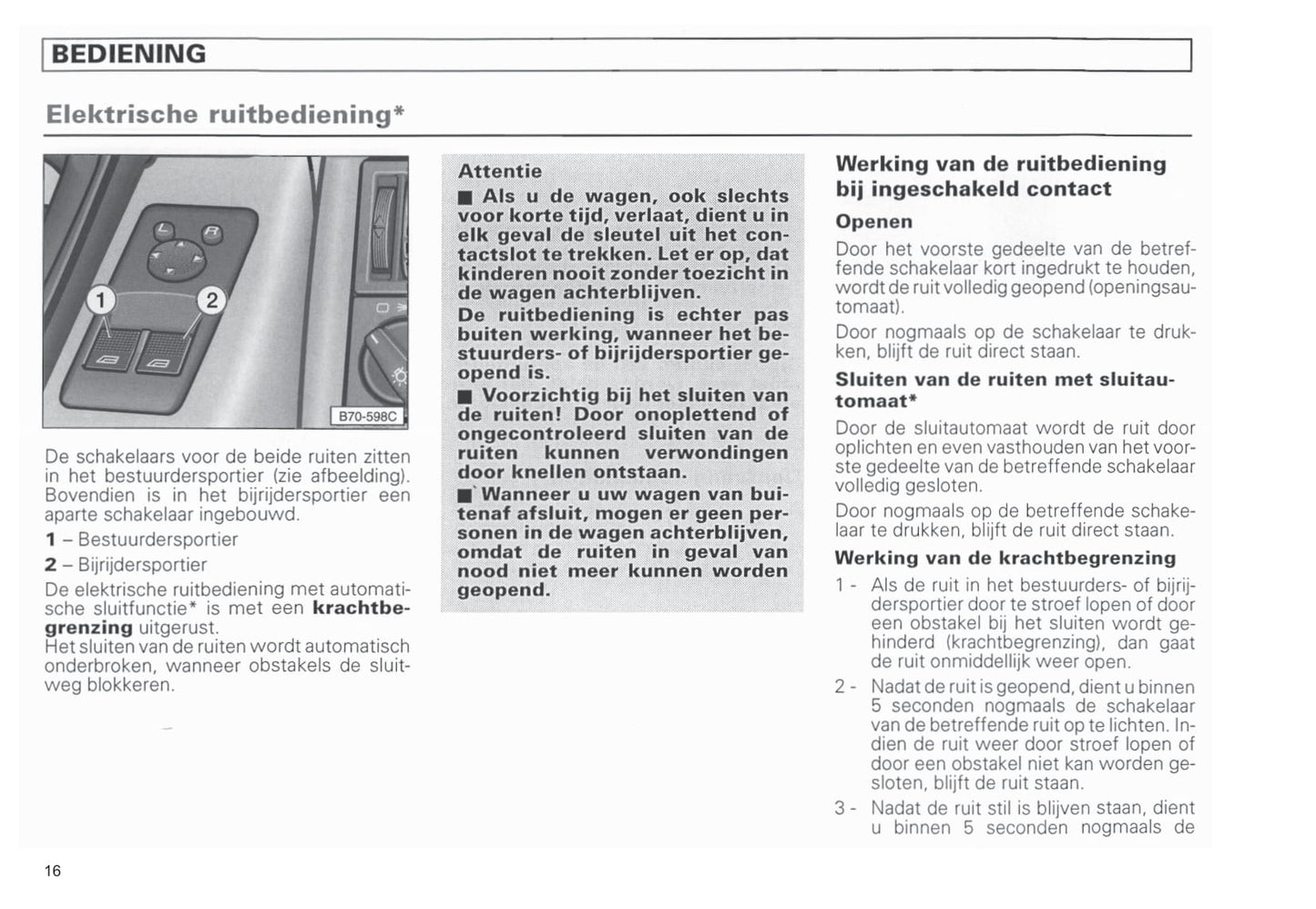 1990-2003 Volkswagen Caravelle/Multivan/Transporter Owner's Manual | Dutch