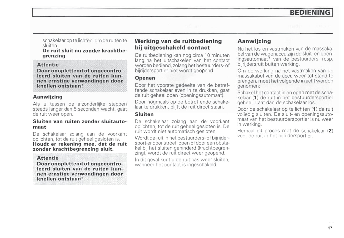 1990-2003 Volkswagen Caravelle/Multivan/Transporter Owner's Manual | Dutch