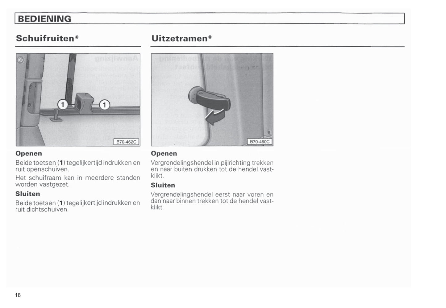 1990-2003 Volkswagen Caravelle/Multivan/Transporter Owner's Manual | Dutch