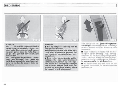 1990-2003 Volkswagen Caravelle/Multivan/Transporter Owner's Manual | Dutch