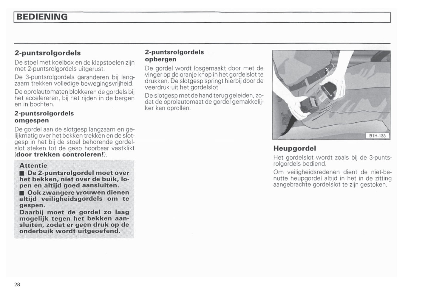 1990-2003 Volkswagen Caravelle/Multivan/Transporter Owner's Manual | Dutch