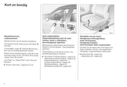 1995-1999 Opel Vectra Gebruikershandleiding | Nederlands