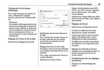 Opel Grandland X Guide de l'Infotainment 2017 - 2020