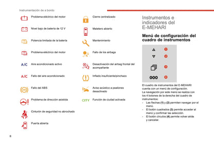 2016-2023 Citroën E-Mehari Manuel du propriétaire | Espagnol