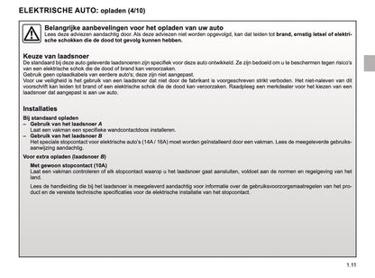 2019-2020 Renault Zoe Gebruikershandleiding | Nederlands