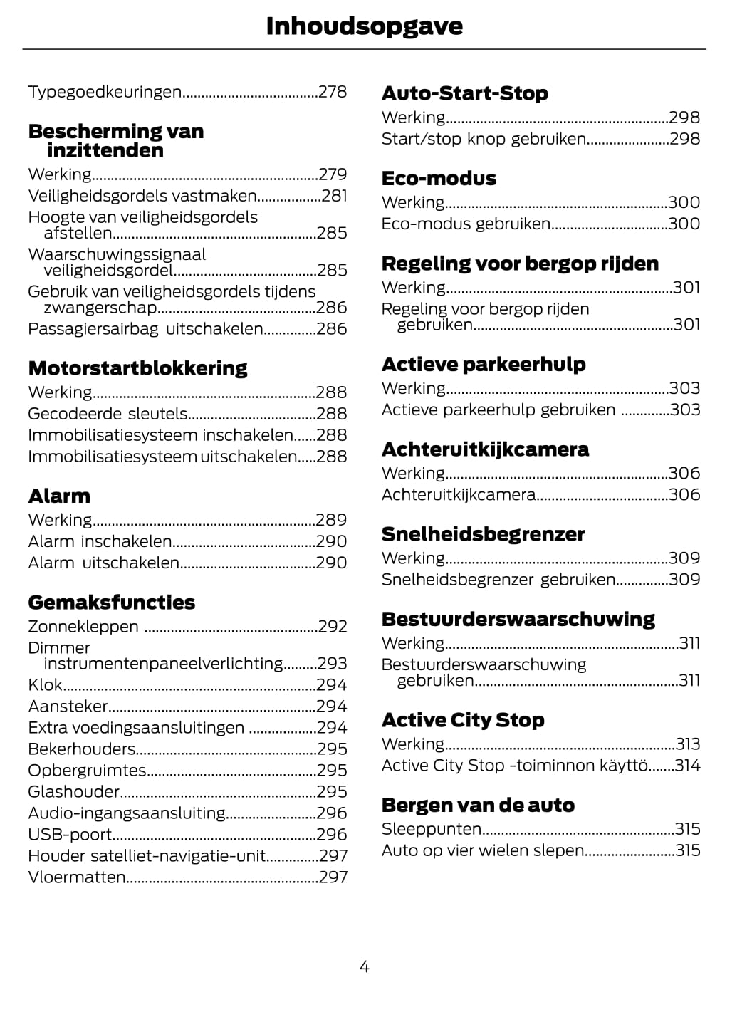 2014-2015 Ford C-Max Gebruikershandleiding | Nederlands