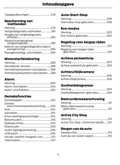 2014-2015 Ford C-Max Gebruikershandleiding | Nederlands