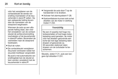 2015 Opel Zafira Tourer Gebruikershandleiding | Nederlands