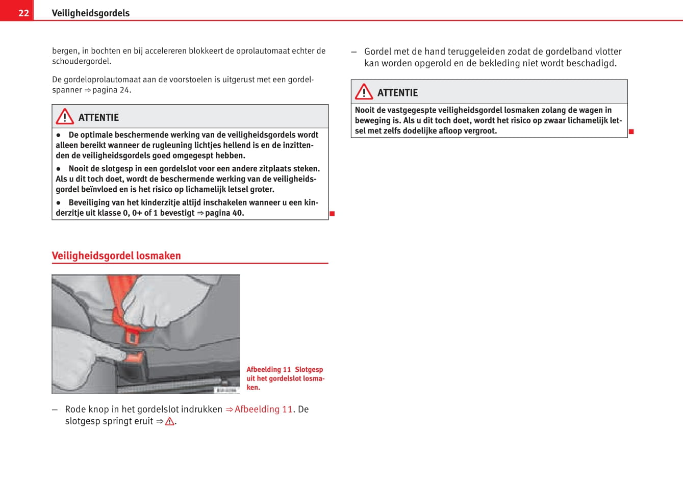 2014-2015 Seat Toledo Owner's Manual | Dutch