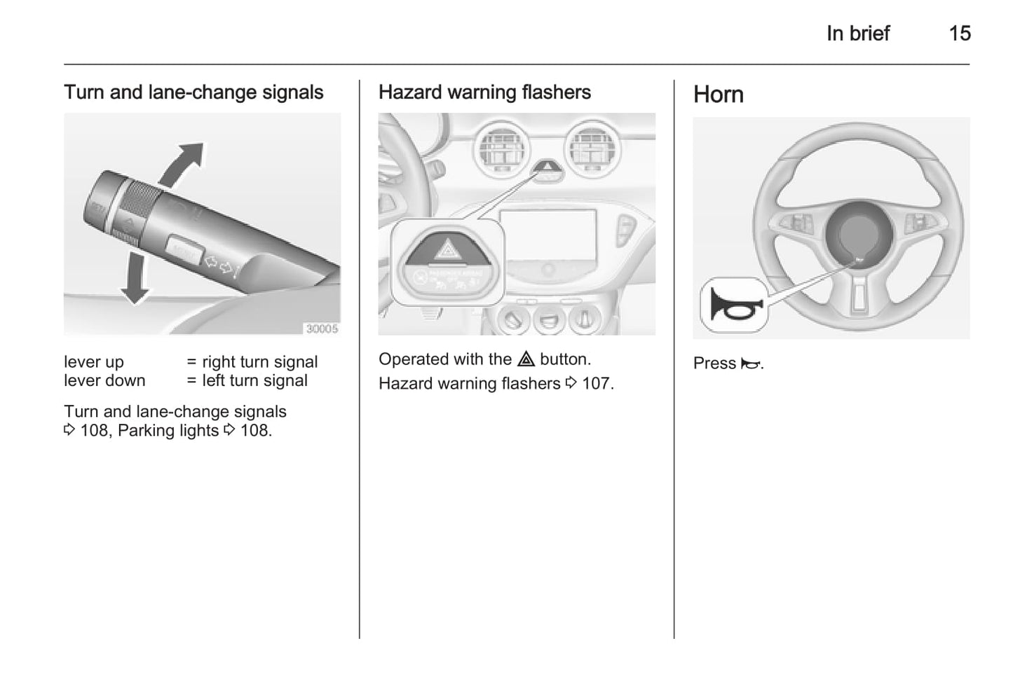 2014-2015 Opel Adam Manuel du propriétaire | Anglais