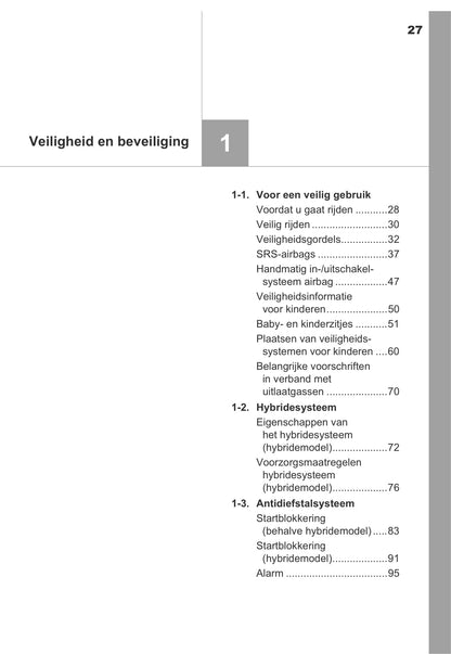 2013-2014 Toyota Auris / Auris Hybrid Bedienungsanleitung | Niederländisch