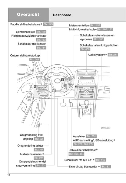 2010-2011 Toyota Corolla Gebruikershandleiding | Nederlands